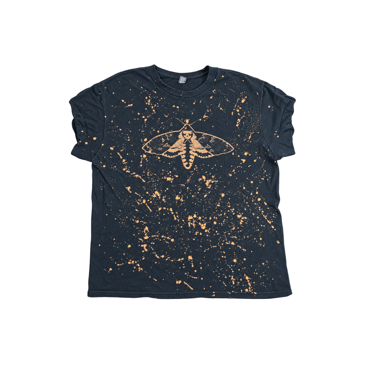 Death’s-Head Hawkmoth Bleach Dyed T-Shirt