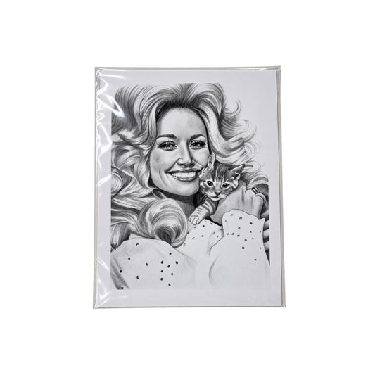 Dolly Parton 1978 Portrait Print